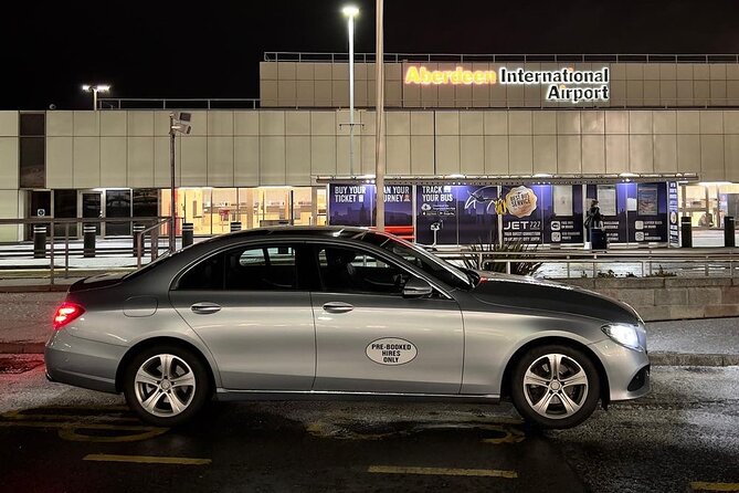 Aberdeen To Glasgow Executive Transfer - Drop-off Points