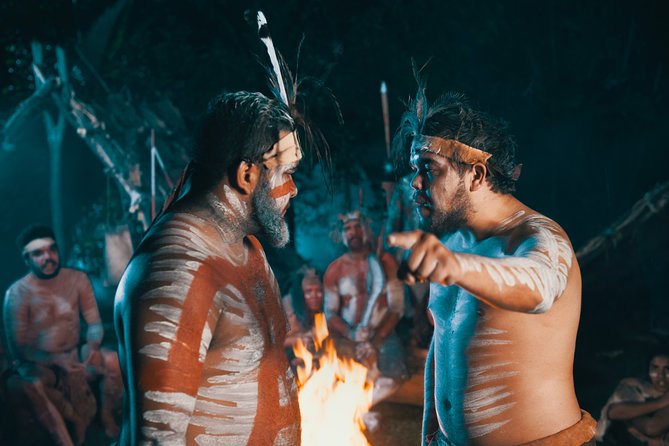 Aboriginal Live Theatre Show and Dinner - Delicious Barbecue Dinner Featuring Char-Grilled Meats and Vegetarian Options