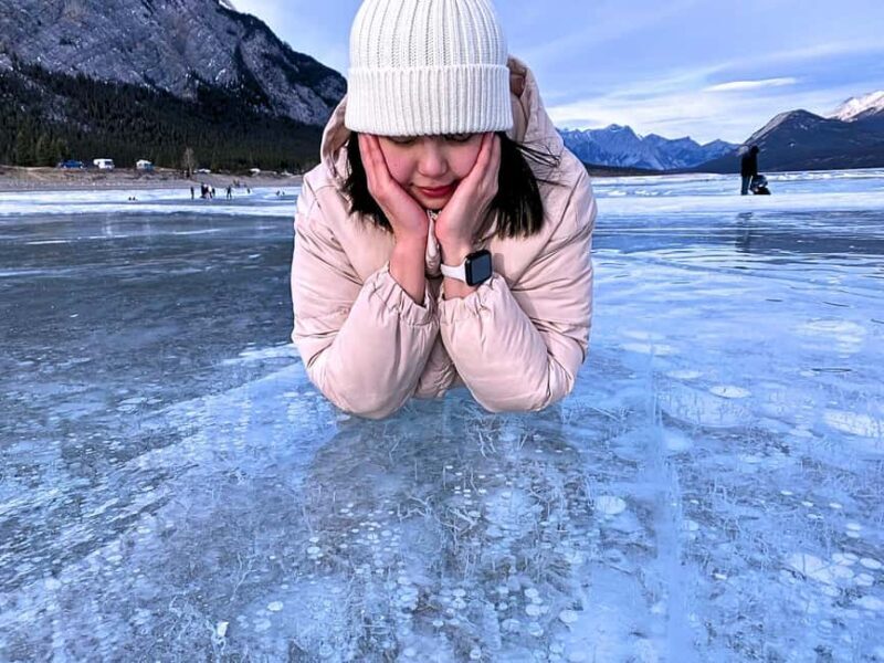 Abraham ice bubble lake/Sunwapta Falls Peyto Lake Bow Lake - An In-Depth Look at the Itinerary and Experiences