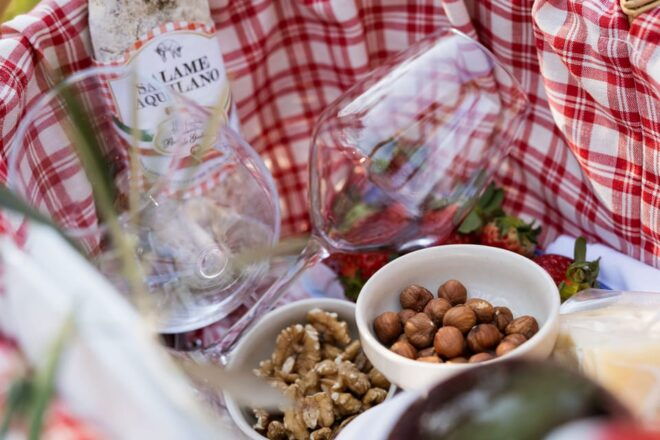 Abruzzo: Country Picnic in an Olive Grove at a Winery - Picnic Setting
