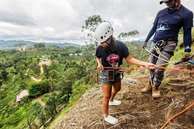 Abseiling in Ella - Safety Measures