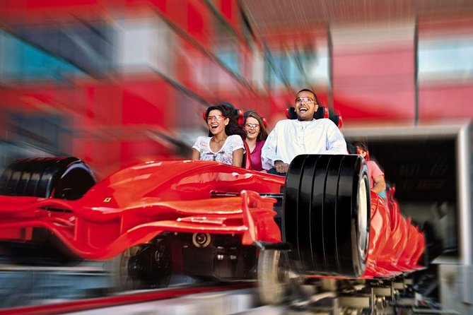Abu Dhabi City Tour With Grand Mosque and Ferrari World From Dubai - Ferrari World on Yas Island