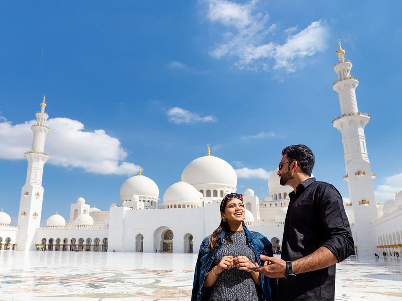 Abu Dhabi City Tour with Mosque & Ferrari World from Dubai - A mosque visit, then a theme park