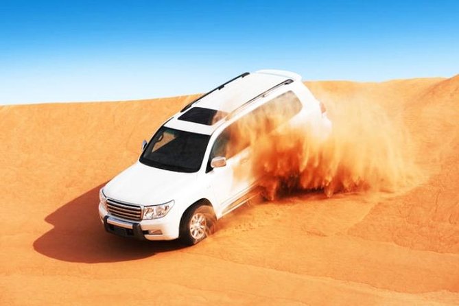 Abu Dhabi Desert Safari 4x4, BBQ Dinner, Camel Ride - Al Khatim Desert Safari Experience