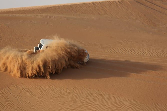 Abu Dhabi Desert Safari 4x4 Dune Bashing & Camel Riding & Sand Boarding With BBQ - Common Questions