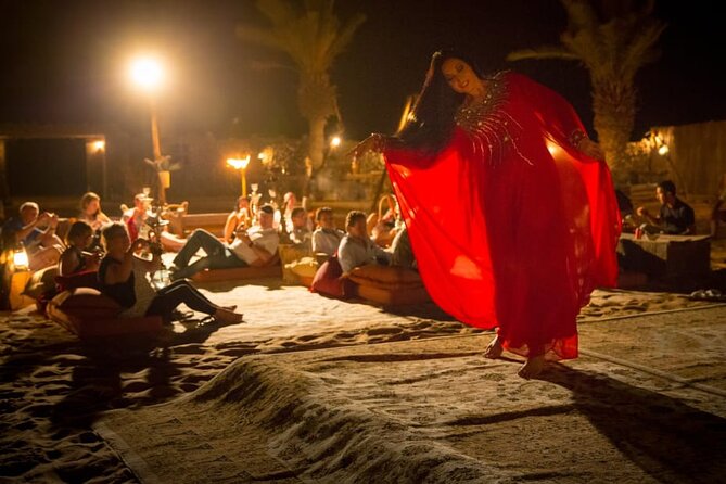 Abu Dhabi Desert Safari Dune Bashing,Came,Belly Dance & BBQ - Capture Stunning Desert Landscapes