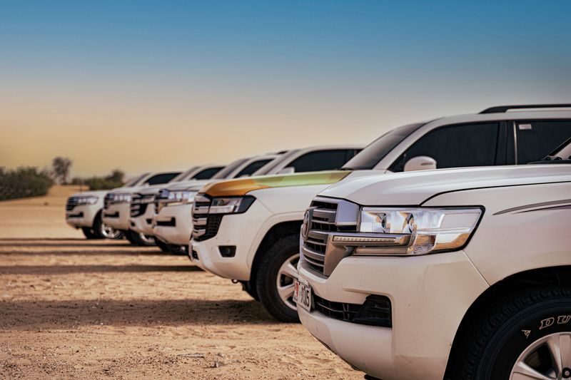Abu Dhabi: Desert Safari with BBQ, Belly & Tanoura Dance - A 3 pm departure leads into a full evening