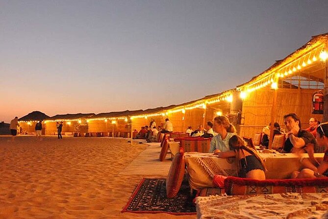 Abu Dhabi Desert Safari With Bbq, Dune Bashing,Live Entertainment - Indulge in a BBQ Dinner