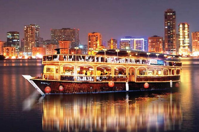 Abu Dhabi Dhow Dinner Cruise- Romantic Evening With Authentic Arabic Cuisine - Indigenous Arabic Entertainment