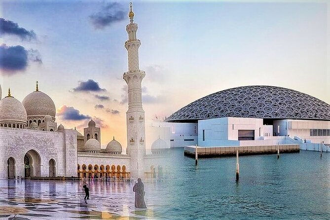 Abu Dhabi Grand Mosque Tour and Louvre Museum Visit From Dubai - Tour Highlights