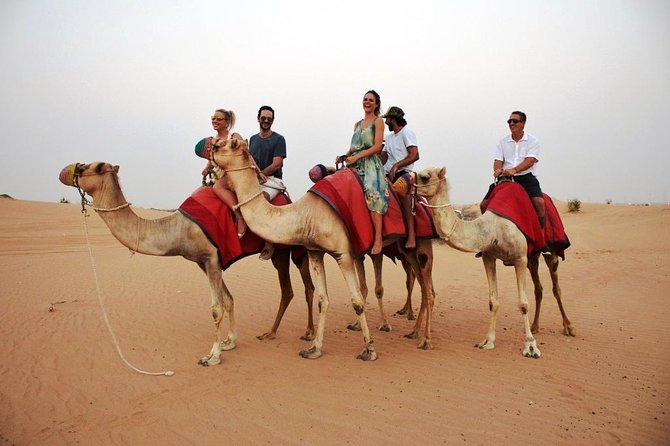 Abu Dhabi Morning Desert Safari With Camel Ride & Sand Boarding - Inclusions of the Tour Package