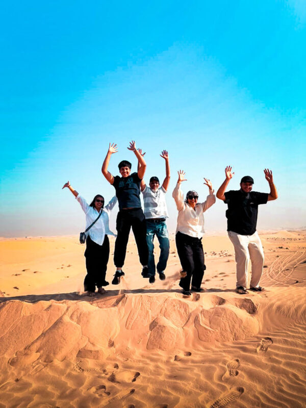 Abu Dhabi Morning Desert Safari with Dune Bashing - Camels, a farm and a short ride