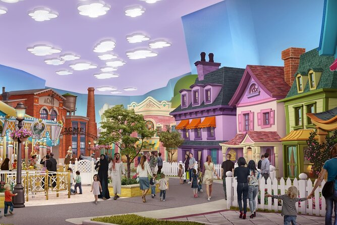 Abu Dhabi Mosque and Entry Ticket to Warner Bros From Dubai - The Sum Up