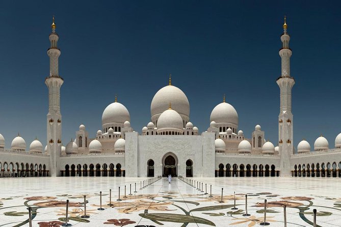 Abu Dhabi Mosque With Louvre and Qasr Al Watn - Logistics and Transportation