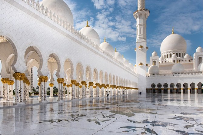 Abu Dhabi Private Tour With Qasr Al Watan & Gold Cappuccino at Emirates Palace - Tour Highlights