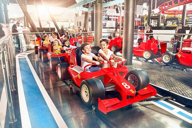 Abu Dhabi Sightseeing Tour With Ferrari World Tickets - Pickup and Drop-off