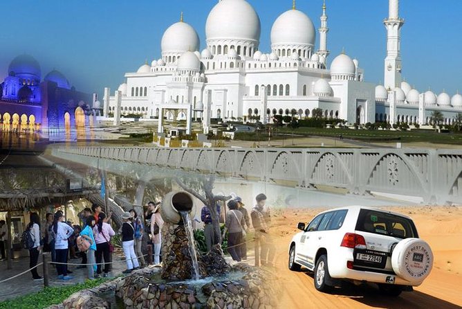 Abu Dhabi Tour Dubai Tour and Desert Safari - Super Saver 03 Tour Combo - The Sum Up