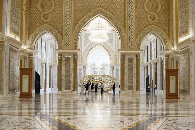 Abu Dhabi Tour: Grand Mosque, Heritage Village, Emirates Palace & Qasr Al Watan - Explore the Cultural Gem: Qasr Al Watan