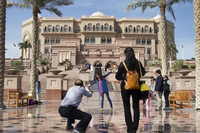 Abu Dhabi Tour With Desert Safari, BBQ, Camel Ride & Sandboarding - Pricing and Booking
