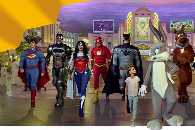 Abu Dhabi Warner Bros World From Dubai With Private Pickup & Dropoff - Lowest Price Guarantee