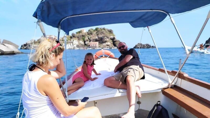 Aci Trezza Boat Tour Sunset and Dinner Sicilian Family Home - Itinerary Highlights