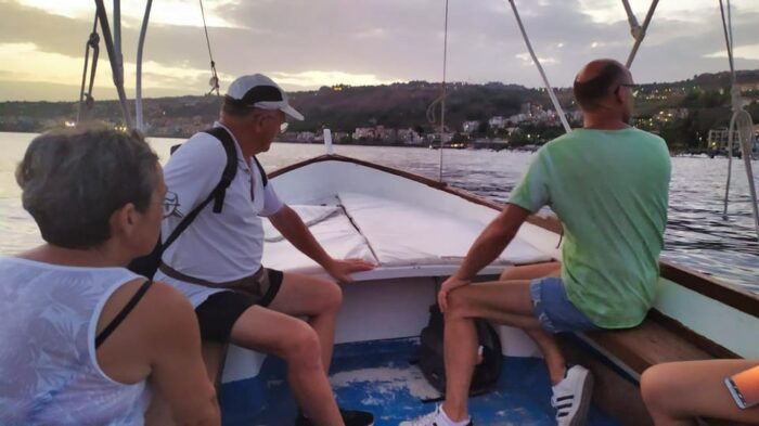 Aci Trezza Boat Tour Sunset and Dinner Sicilian Family Home - The Ulysses Caves Adventure