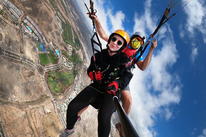 Acrobatic Paragliding Flight With Spanish Champion in Tenerife - Inclusions