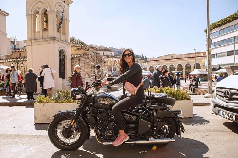 Acropolis of Athens: 60 Tour in a Vintage Motorcycle - The Sum Up