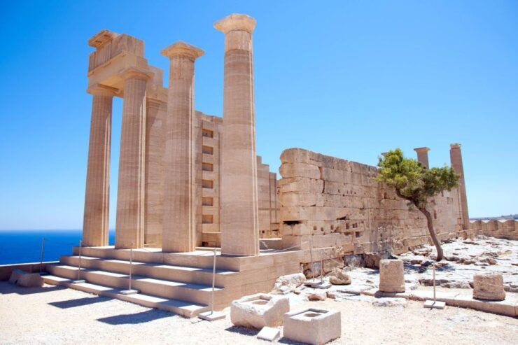 Acropolis of Lindos Entrance Ticket With AR Audiovisual Tour - Experience Highlights