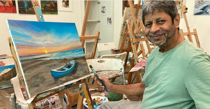 Acrylic Landscape Painting Workshop For Beginners - How much instruction should you expect?