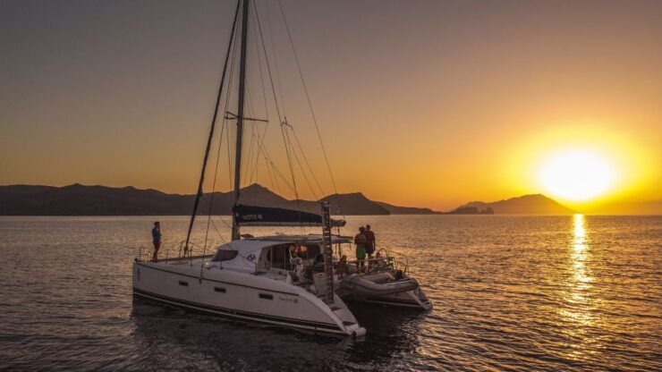 Adamas: Half-Day Sunset Cruise With Lunch - Starting Times