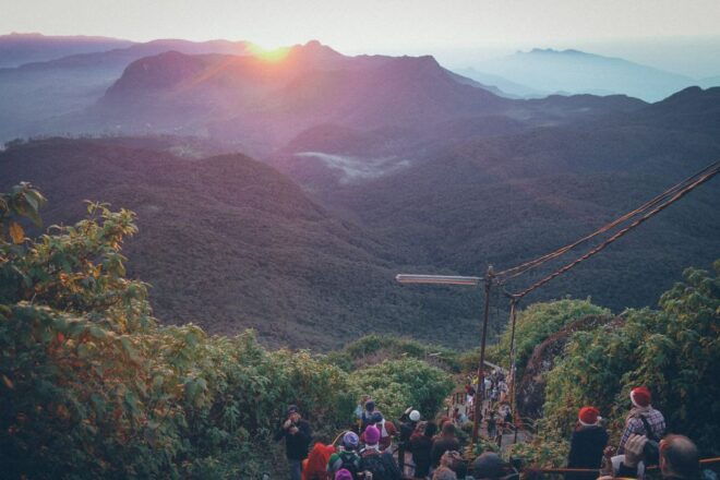 Adam's Peak: Overnight Trek via Peak Wilderness Sanctuary - Overnight Stay and Trek Down the Mountain