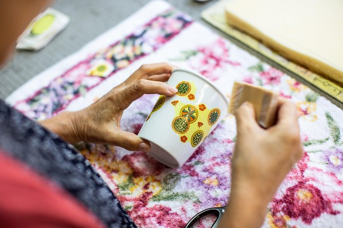Add Your Own Unique Design to an Arita Porcelain Coffee Mug - Step-by-Step Instructions