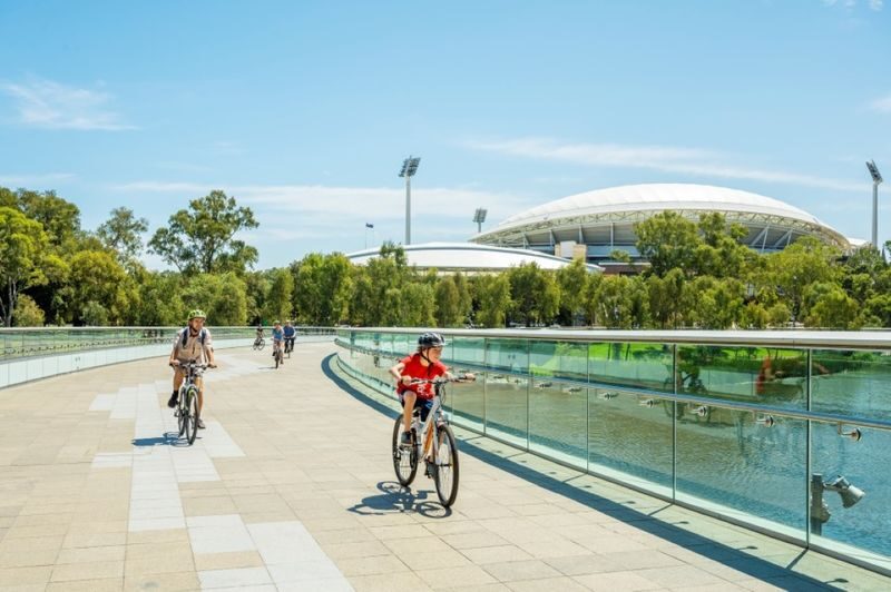 Adelaide City to Sea Bike Tour - Riding the coastal path to Glenelg