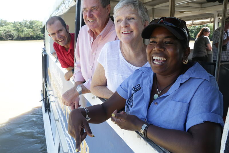 Adelaide River Jumping Croc Cruise Half Day Tour - The boat guide makes the wildlife easier to read