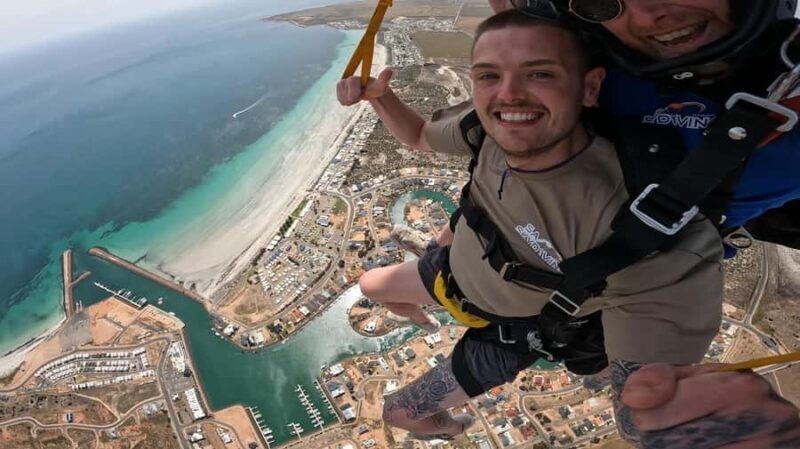 Adelaide: Tandem Skydive over Wallaroo Beach, Beach Landing - Professionalism & Safety