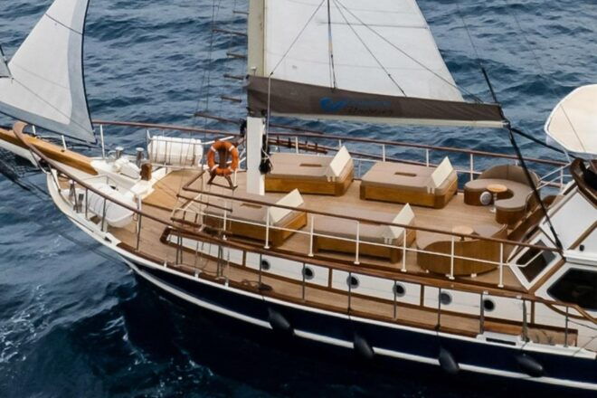 Adonis Luxury Schooner Daytime Cruise - Itinerary