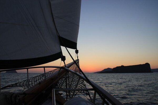 Adonis Luxury Schooner Santorini Sunset Cruise - Food and Beverage Inclusions