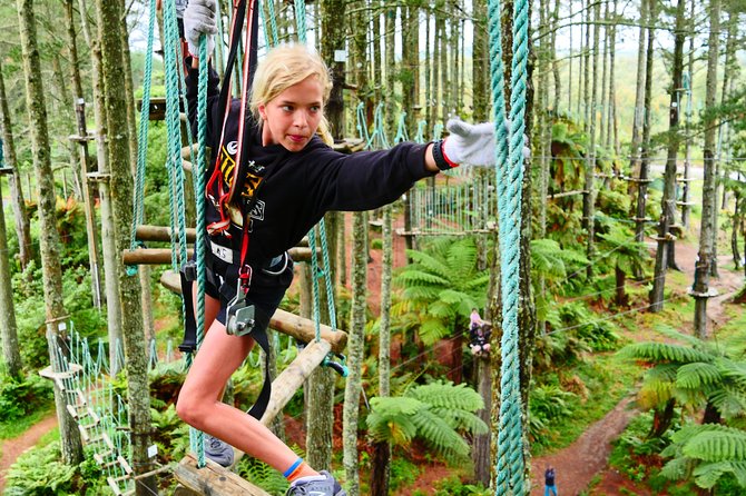 Adrenalin Forest Obstacle Course in Wellington - Meeting and Pickup