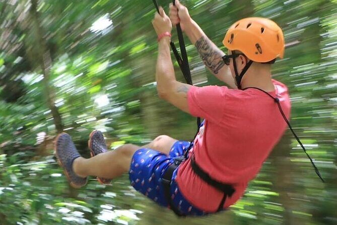 Adrenaline Adventure in Tulum ATVs Ziplines and Cenote Swim - An Adventure Through the Heart of the Jungle