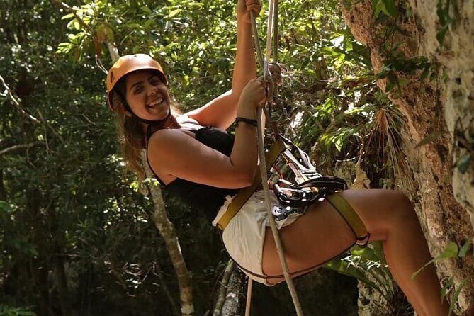 Adrenaline Adventure in Tulum ATVs Ziplines and Cenote Swim - The Experience of the Guides and Group