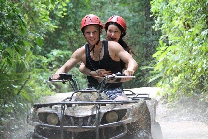 Adrenaline Combo 3 in 1 - ATV'S, (Shared), Ziplines & Cenote from Cancún - The Sum Up