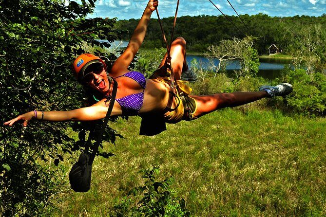 Adrenaline day driving ATVs doing Ziplines and swimming in a Cenote from Cancun - Good To Know