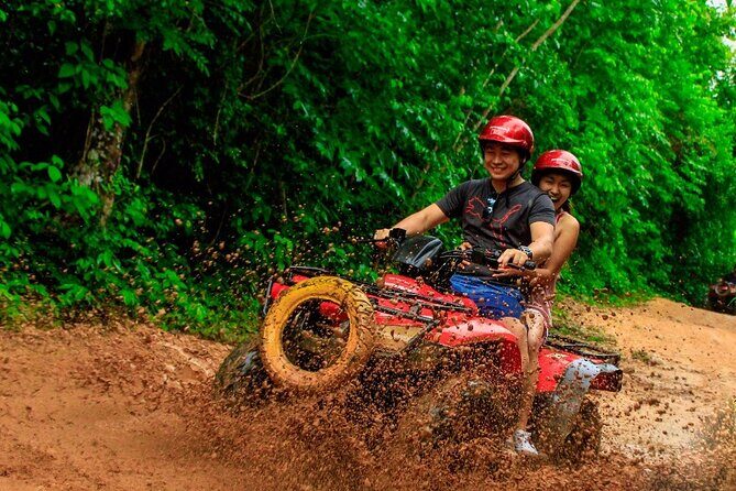 Adrenaline tour ATV Single with Ziplines and Cenote Swim Experience from Cancun - The Sum Up