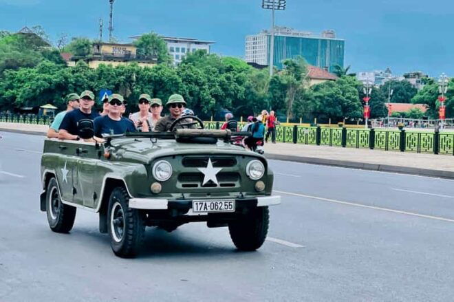 Adventure Hanoi Jeep Street Food Tour! - Itinerary Details