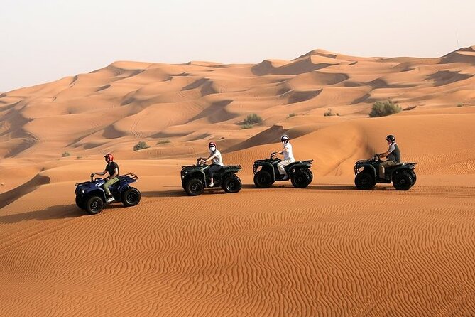 Adventure Quad Bike Safari, Camel Ride & Sandboarding - Tour Confirmation and Accessibility