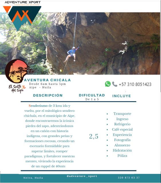 Adventure to El Fraile, Idols Canyon, and Chicalá: Trail and Rappelling - Adventure Highlights