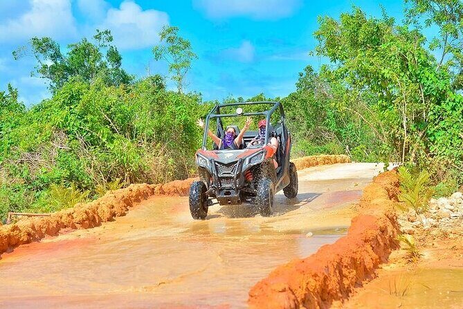 Adventure Tour con Buggies Ziplining Cenote y Taino Culture - FAQs