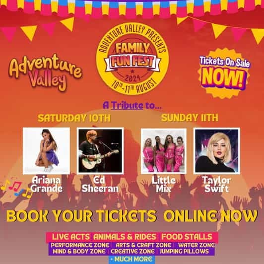 Adventure Valley - Family Fun Fest - Accessibility Information