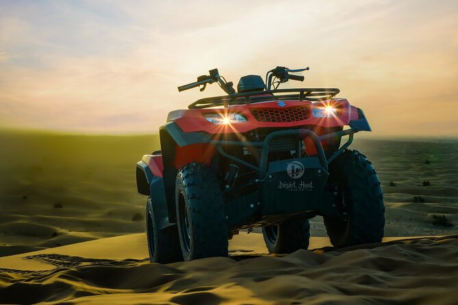 AEON 200/400cc Single Seater Quad Bike Self Drive to Open Desert - Thrilling Quad Bike Ride in the Desert